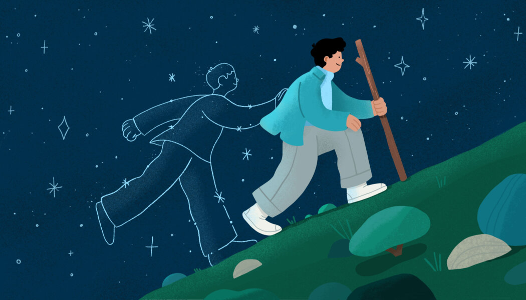 My twin died when we were 18. I’m finally finding the words to talk about him