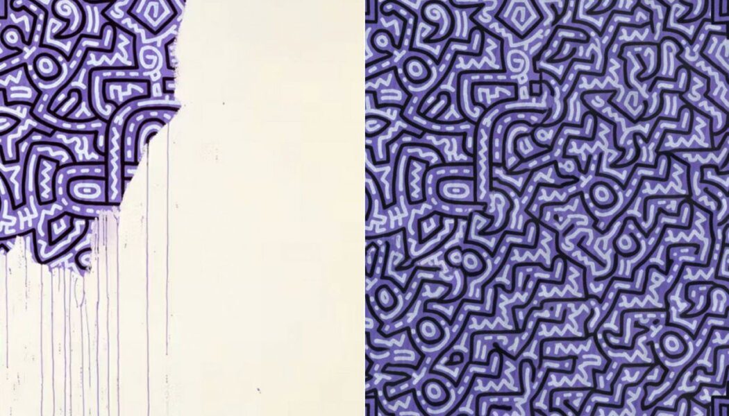 Did AI ruin Keith Haring’s work?