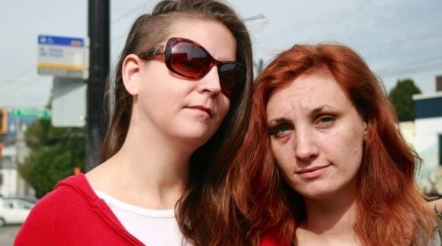Lesbian couple assaulted getting off Hastings bus